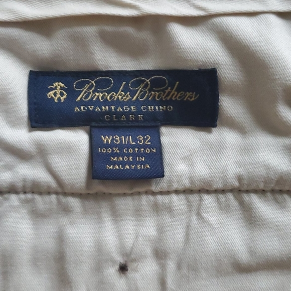 EUC Brooks Brothers Advantage Chino Clark 31 - Picture 3 of 4